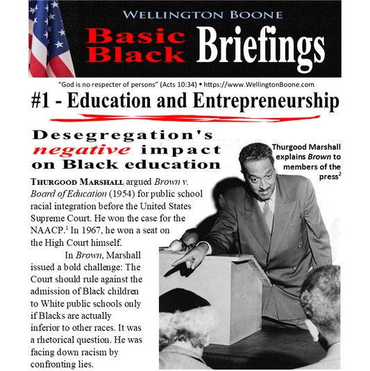 Basic Black Briefings #1 Education and Entrepreneurship