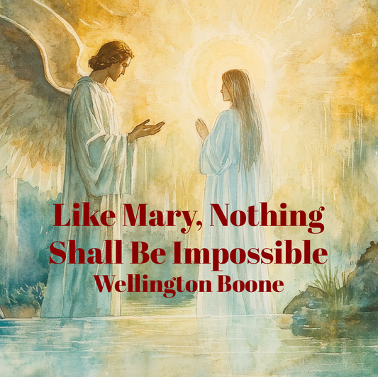 Meditation: Like Mary, Nothing Shall Be Impossible for You