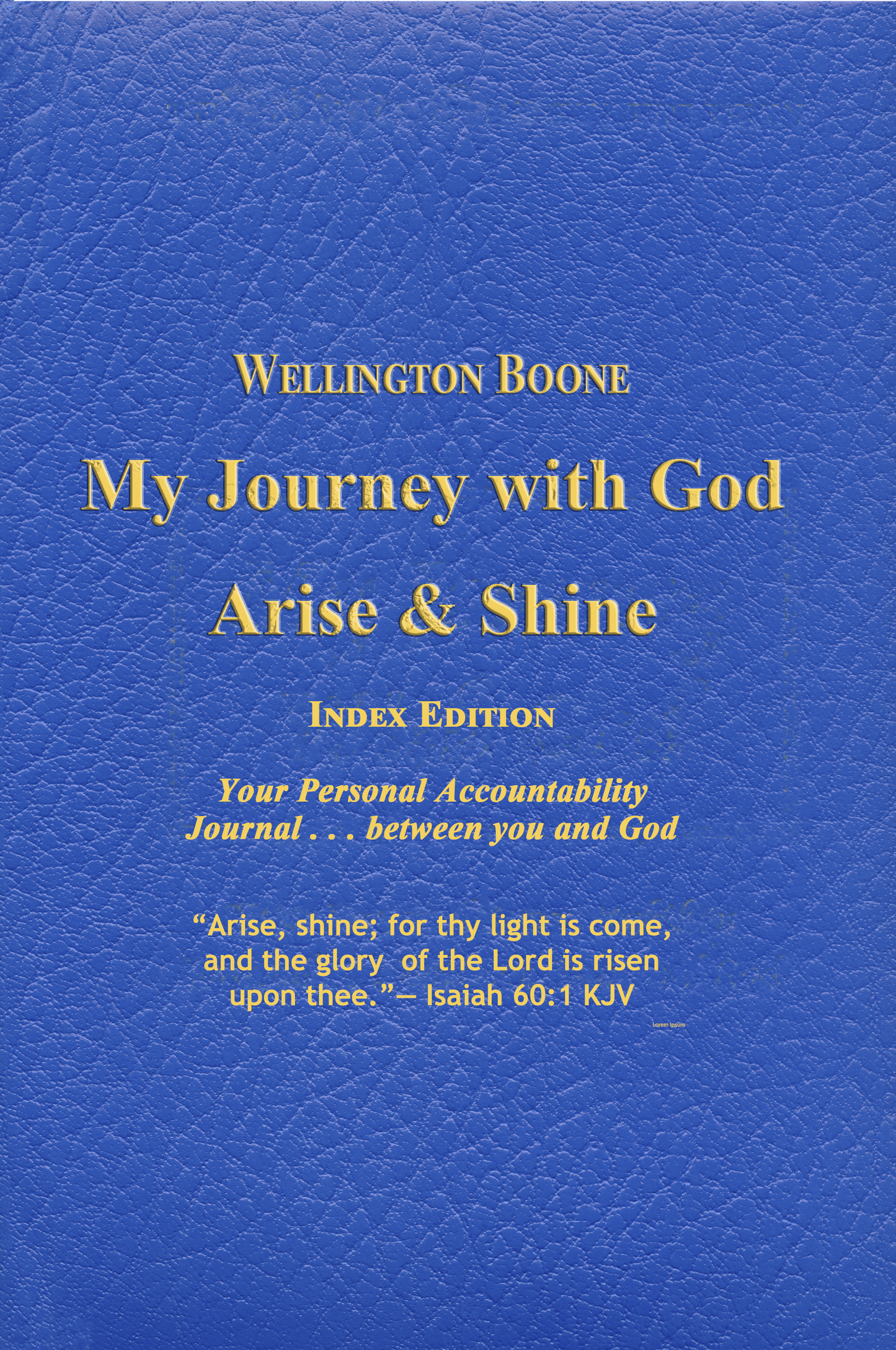 My Journey with God Arise & Shine Index Edition e-book